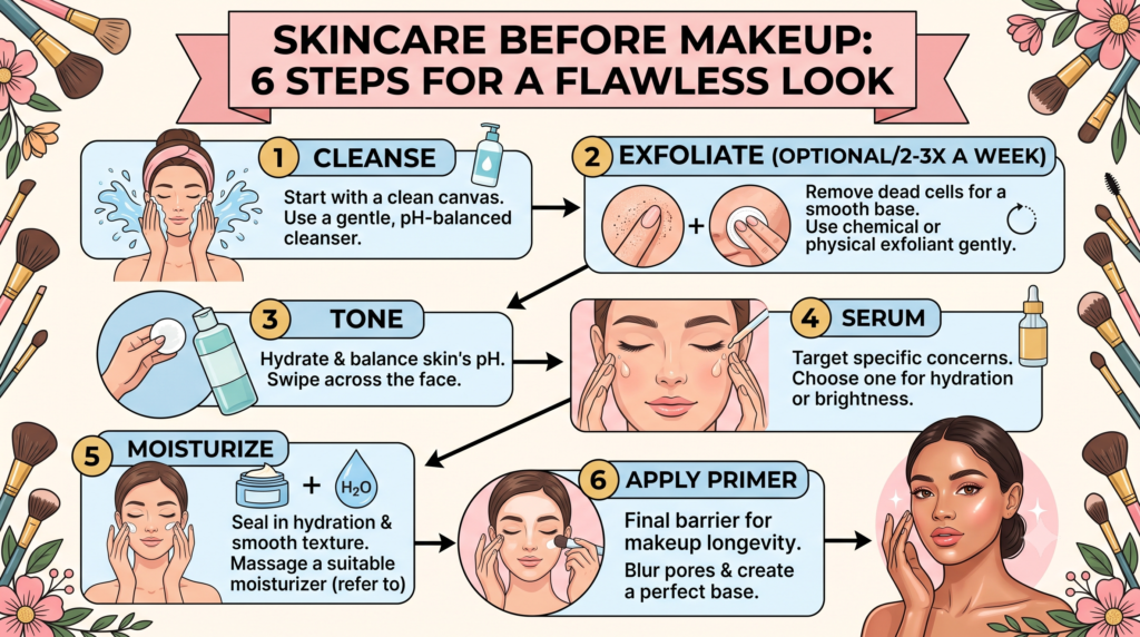 Skincare Before Makeup