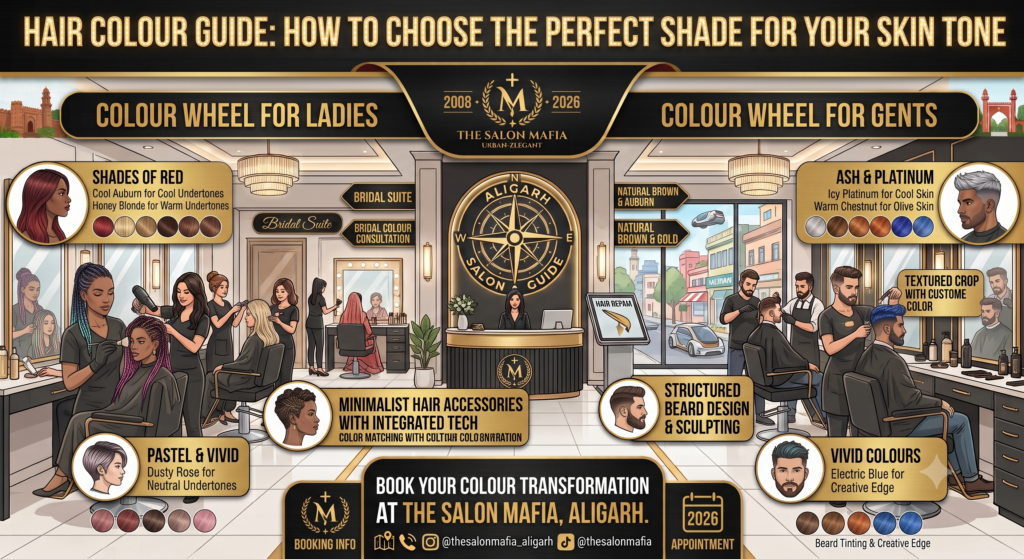 Hair Colour Guide: How to Choose the Perfect Shade for Your Skin Tone