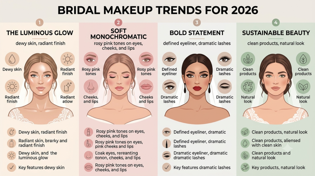 Bridal Makeup Trends for 2026